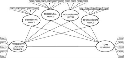 Leaders’ induced justice perceptions as mediator of the relation between participative leadership behaviors and team learning